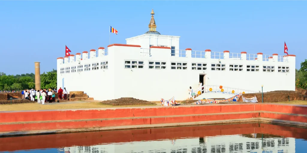 Snow View Mayadevi temple