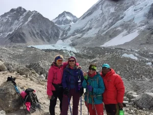 Group Photo on Sagarmatha National Park hotel