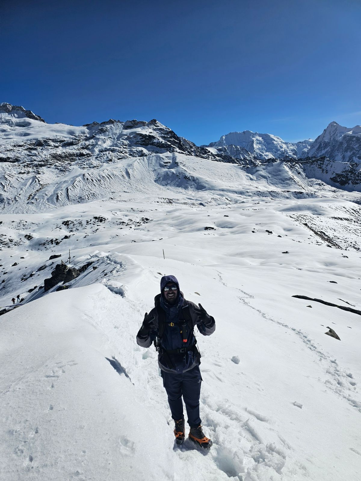 Person on Mountain